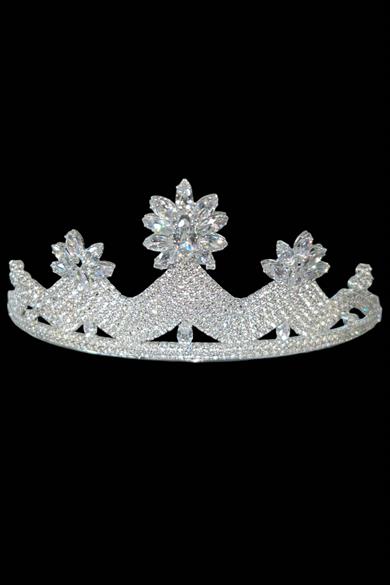 Zirkon Taşlı Gelin/Kına/Nişan/Söz Tasarım Taç