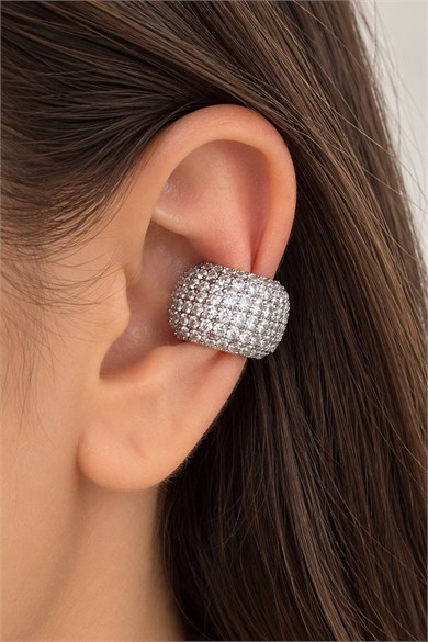 Altın Renk Taş Detaylı YSX Ear Cuff (Tek)