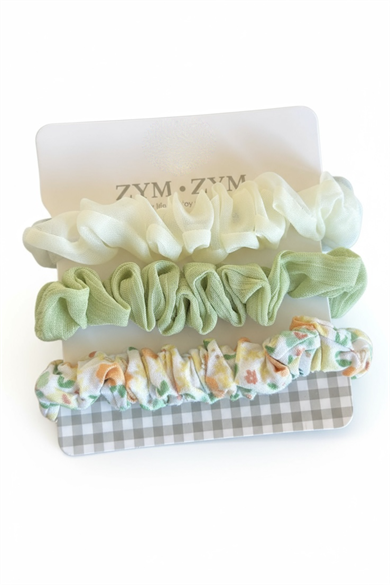 3lü Karışık Renk Simit Toka Set