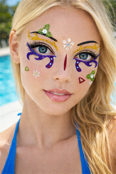 Adhesive Face Sticker Tattoo Tattoo