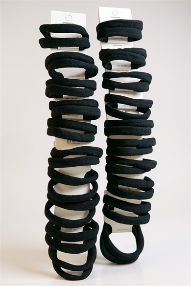 20li Siyah Renk Lastik Toka Set