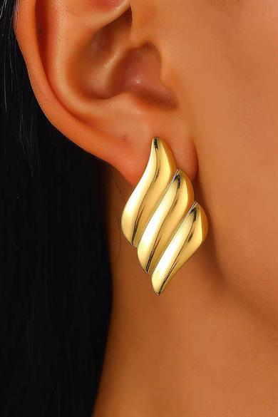 Altın Renk Küpe (Çift)