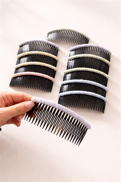 Karışık Renk 12li Tarak Toka Set