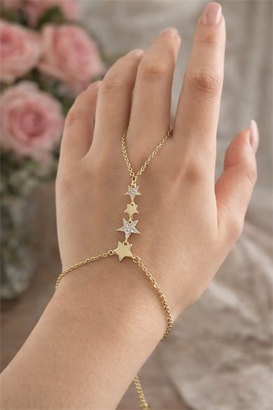 Altın Renk Yıldız Figürlü Çelik Xupıng VİP Şahmeran