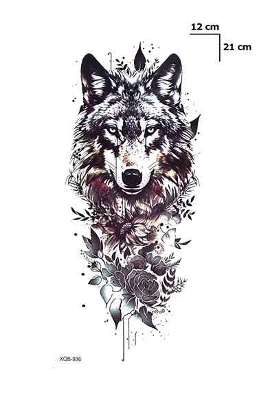 Kurt Dövme Geçici Tattoo