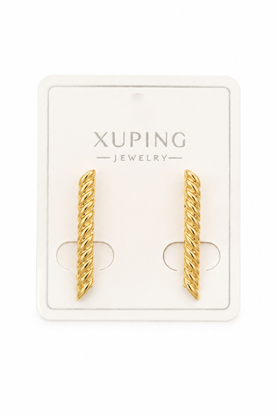 Altın Renk Xuping Küpe (Çift)
