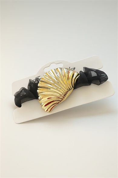 Altın Renk Mİdeye Figürlü Metal Lastik Toka