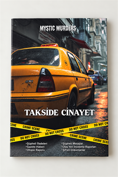Dedektif Cinayet Çözme Oyunu-Takside Cinayet