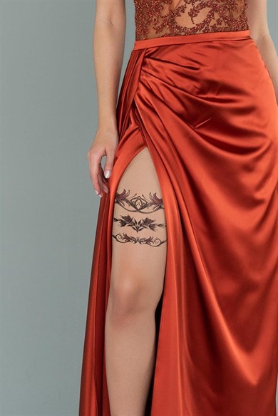 Çiçek Motifli Geçici Dövme Tattoo