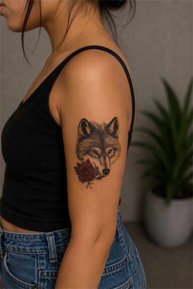 Kurt Dövme Geçici Tattoo