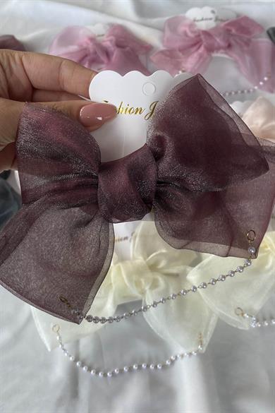 12li Kurdele Figürlü İnci Detaylı Otomat Toka Set