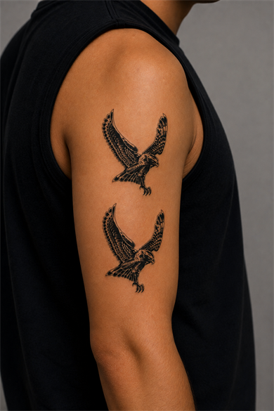 Kartal Dövme Geçici Tattoo
