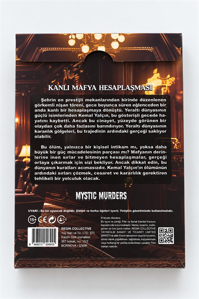 Dedektif Cinayet Çözme Oyunu-Kanlı Mafya Hesaplaşması