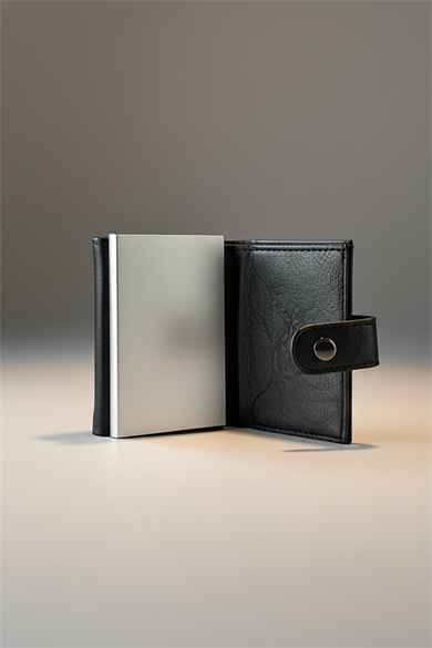 Siyah Renk Cüzdan/Kartlık