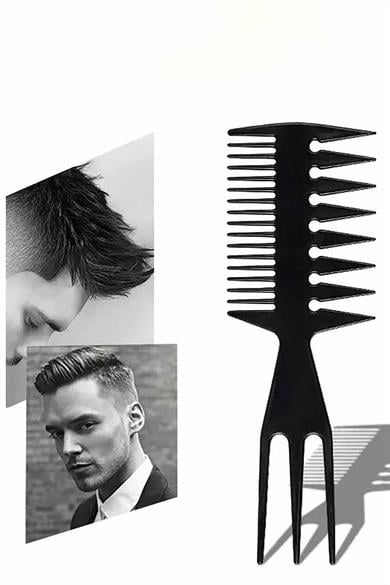 Siyah Renk Saç Şekillendiren Tarak