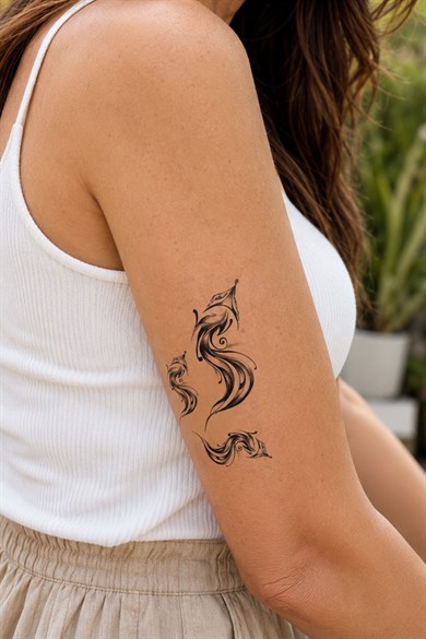 Tilki Geçici Dövme Tattoo