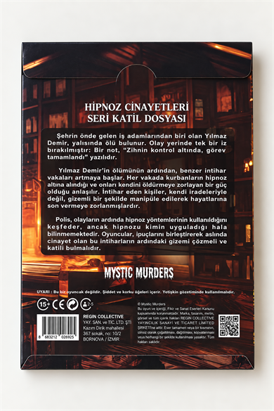 Dedektif Cinayet Çözme Oyunu-Hipnoz Cinayetleri