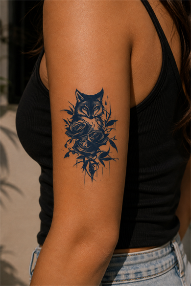 Kurt Sonradan Kararan Yarı Kalıcı Geçici Dövme Tattoo
