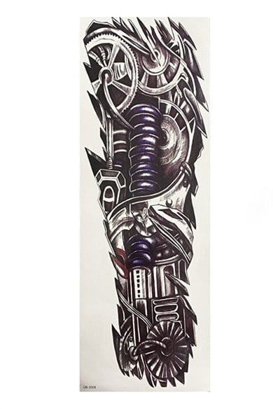 Mekanik Dövme Geçici Tattoo