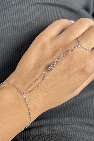 Gümüş Renk E Harf Çelik Şahmeran