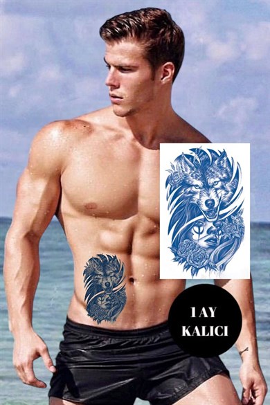 Kurt Sonradan Kararan Yarı Kalıcı Geçici Dövme Tattoo