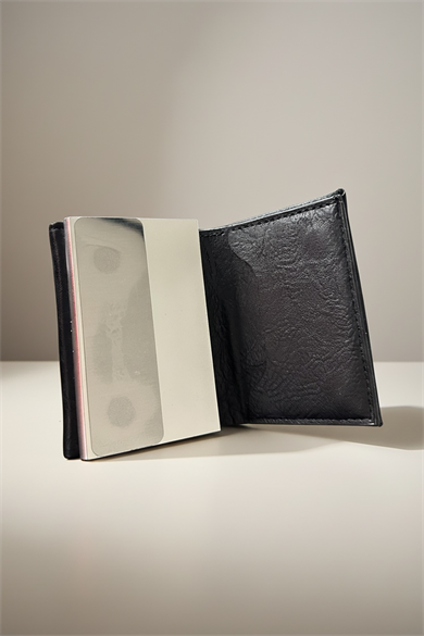 Siyah Renk Cüzdan/Kartlık