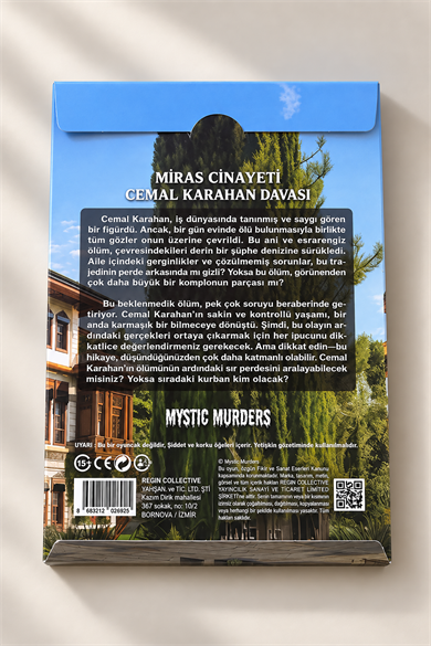 Dedektif Cinayet Çözme Oyunu-Miras Cinayeti