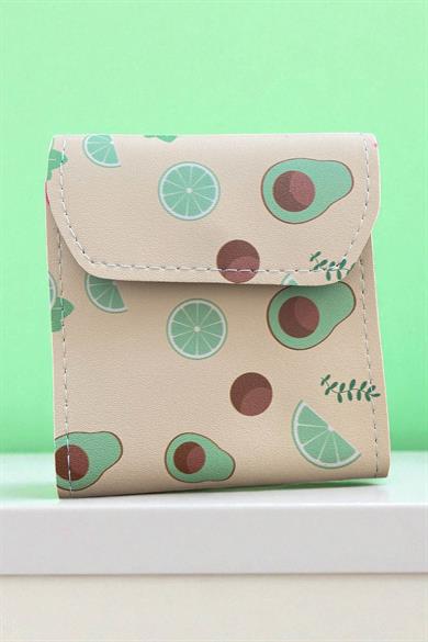 Yeşil Renk Avakado Figürlü 12li Manikür Pedikür Seti