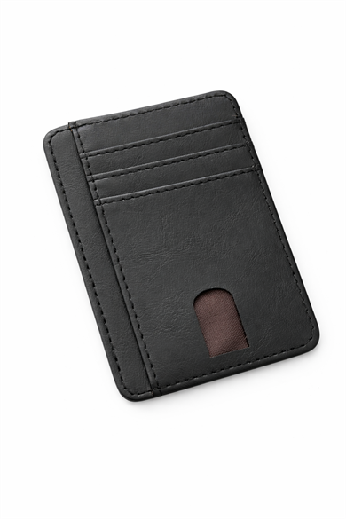 Siyah Renk Kartlık/Cüzdan