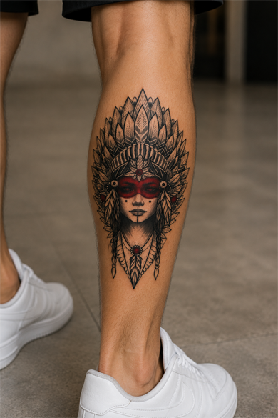  Kızılderili Geçici Dövme Tattoo