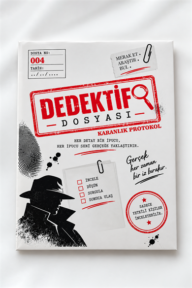Dedektif Cinayet Çözme Oyunu-Karanlık Protokol