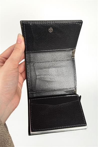 Yeşil Renk Otomatik Cüzdan/Kartlık