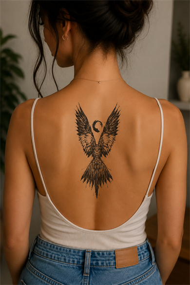 Kartal Dövme Geçici Tattoo