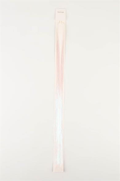 Hologramlı Yan Postiş Hair Tinsel Shiny Hair (50 Cm)
