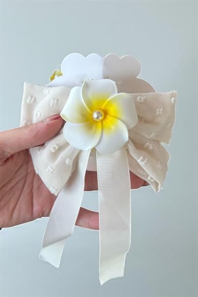 12li Karışık Renk Kurdele Figürlü Çiçek Detaylı Otomat Toka Set