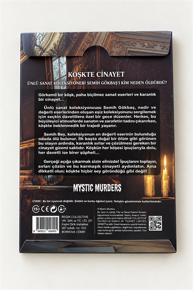Dedektif Cinayet Çözme Oyunu-Köşkte Cinayet
