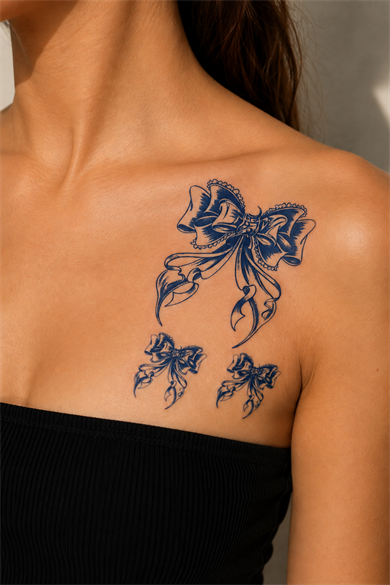 Fiyonk Sonradan Kararan Yarı Kalıcı Geçici Dövme Tattoo