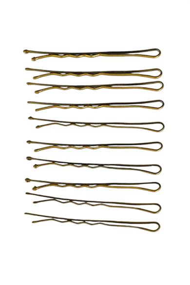 Altın Renk 10lu Tel Toka Set