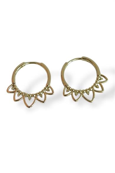 Altın Renk Çelik Xuping Küpe (Çift)