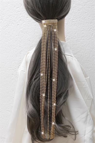 Altın Renk Taşlı Özel Tasarım Toka