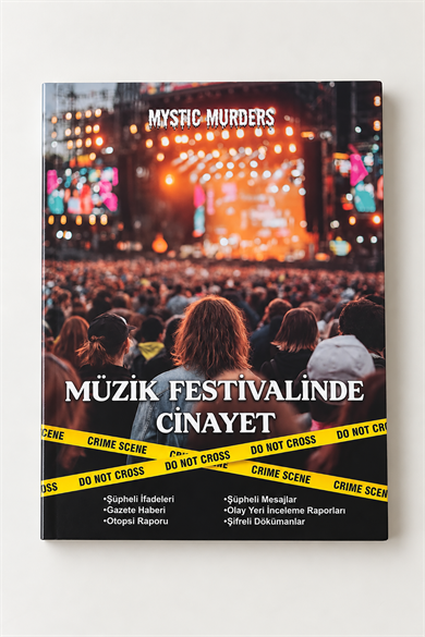 Dedektif Cinayet Çözme Oyunu-Müzik Festivalinde Cinayet 