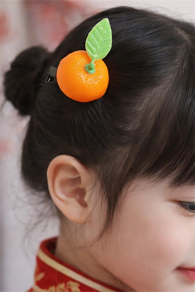 Portakal Figürlü Yan Toka