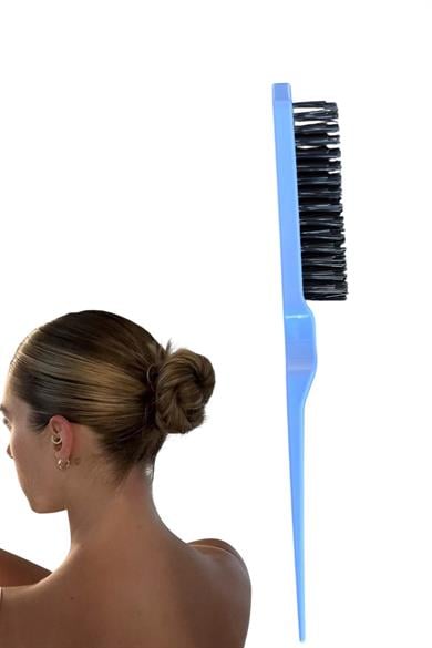 Mavi Renk Topuz Fırçası