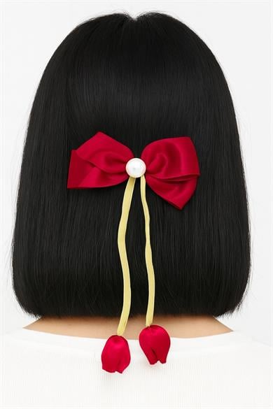 Karışık Renk Karışık Figürlü İnci Detaylı Otomat Toka