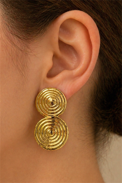 Altın Renk Küpe (Çift)