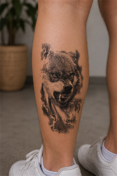  Kurt Geçici Dövme Tattoo