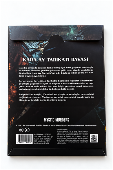 Dedektif Cinayet Çözme Oyunu-Kara Ay Tarikatı Davası