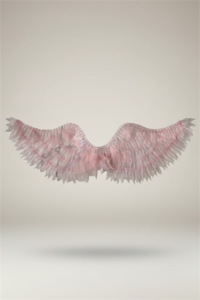 Pembe Renk Işıklı Melek Kanadı 
