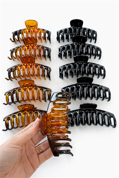 12li Karışık Renk Mandal Toka Set