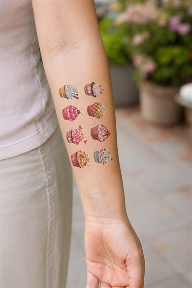 Pasta Geçici Dövme Tattoo